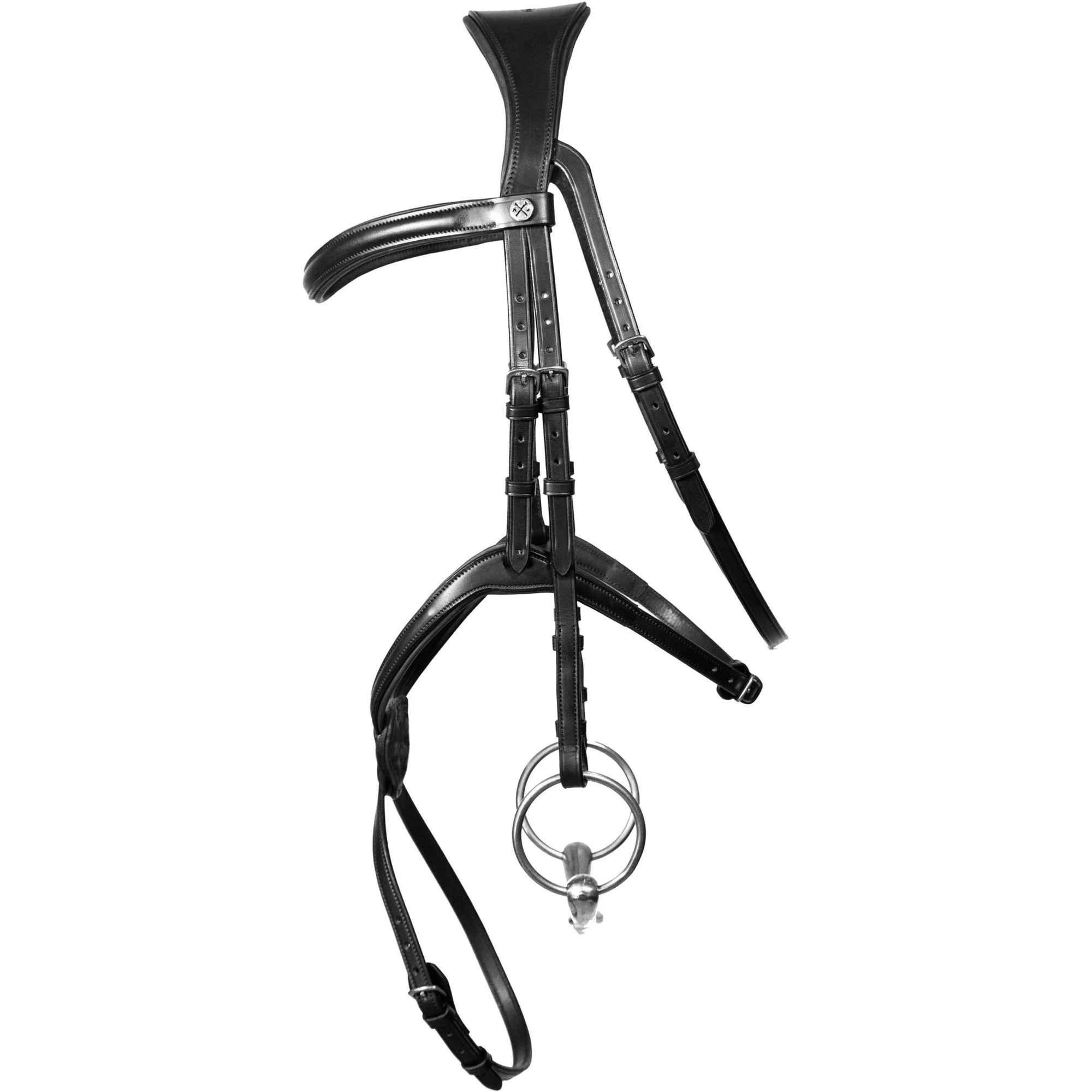 Henry James Grackle Bridle HJ-BR-04 - BLACK
